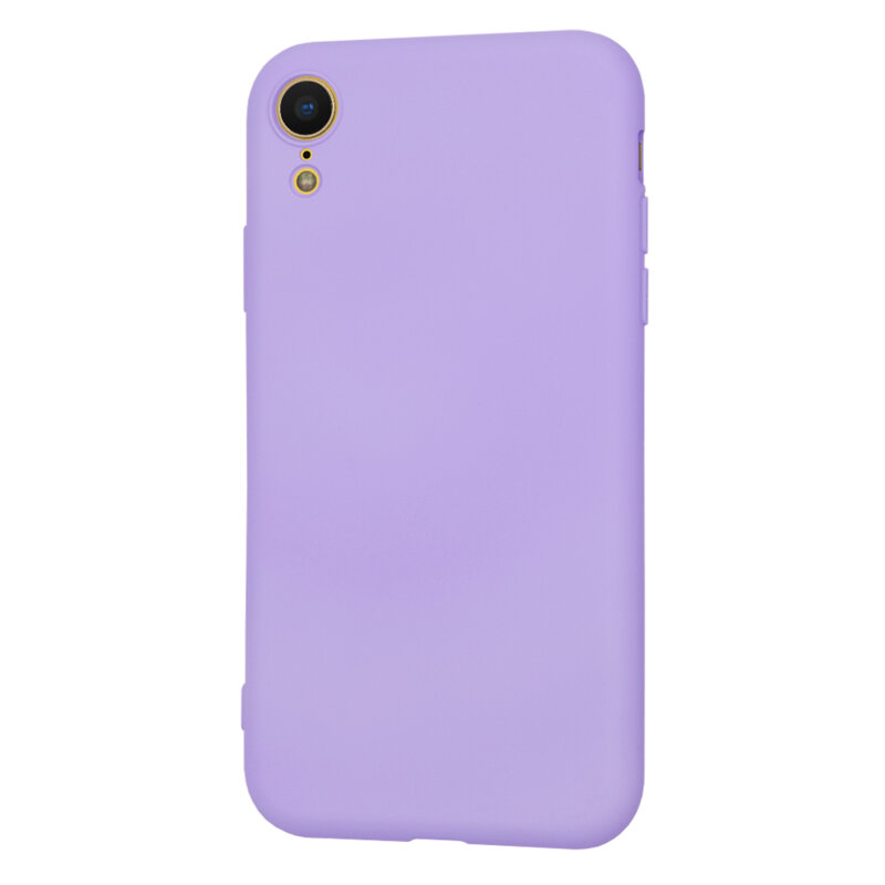 Husa silicon iPhone XR Techsuit SoftFlex, violet