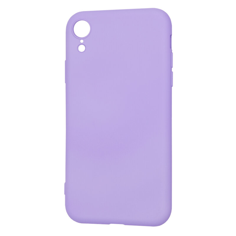 Husa silicon iPhone XR Techsuit SoftFlex, violet