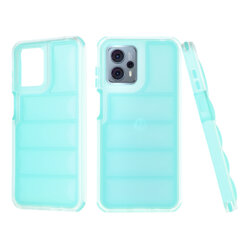 Husa Motorola Moto G23 Techsuit Wave Shield, turcoaz