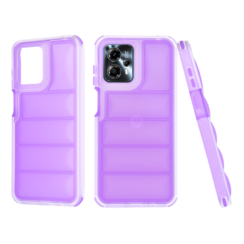 Husa Motorola Moto G13 Techsuit Wave Shield, mov