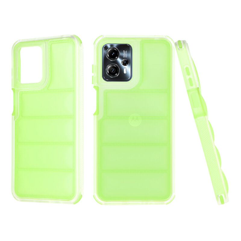 Husa Motorola Moto G13 Techsuit Wave Shield, verde
