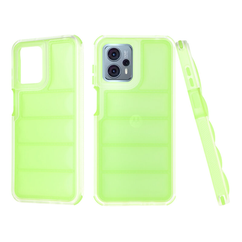 Husa Motorola Moto G23 Techsuit Wave Shield, verde