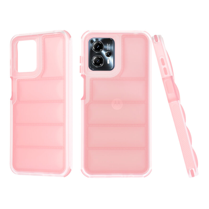 Husa Motorola Moto G13 Techsuit Wave Shield, roz