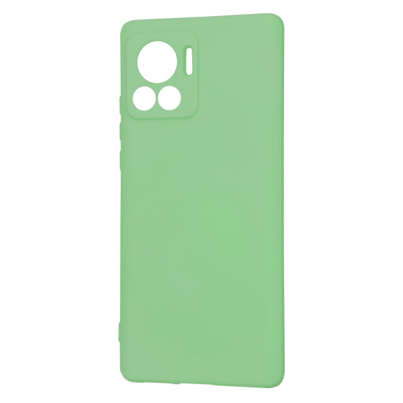 Husa silicon Motorola Edge 30 Ultra Techsuit SoftFlex, verde deschis