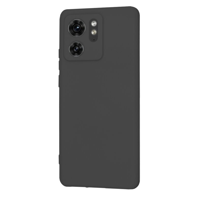 Husa silicon Motorola Edge (2023) Techsuit SoftFlex, negru