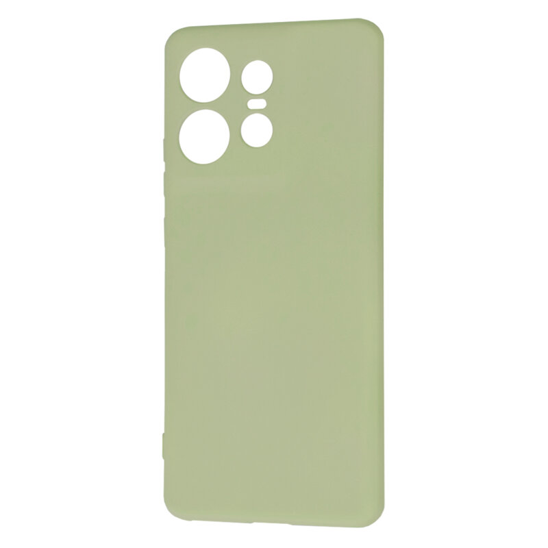 Husa silicon Motorola Edge 50 Pro Techsuit SoftFlex, verde