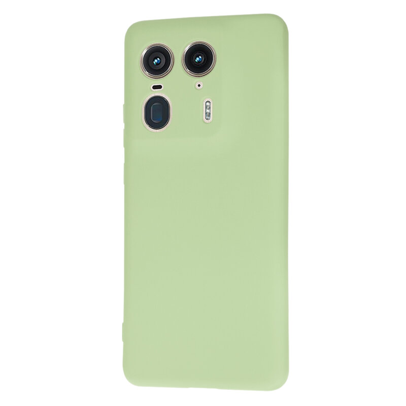 Husa silicon Motorola Edge 50 Ultra Techsuit SoftFlex, verde
