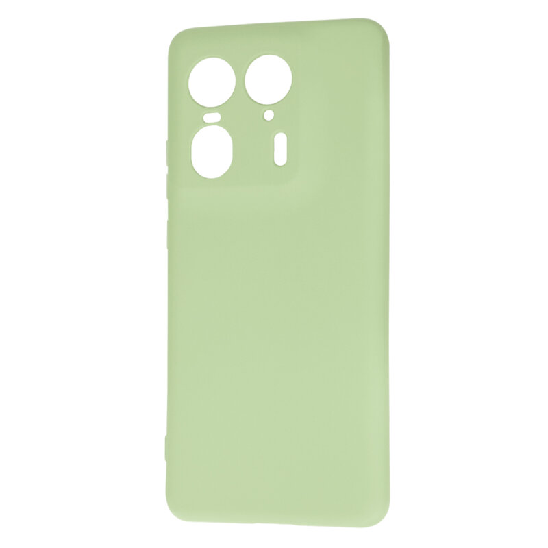 Husa silicon Motorola Edge 50 Ultra Techsuit SoftFlex, verde