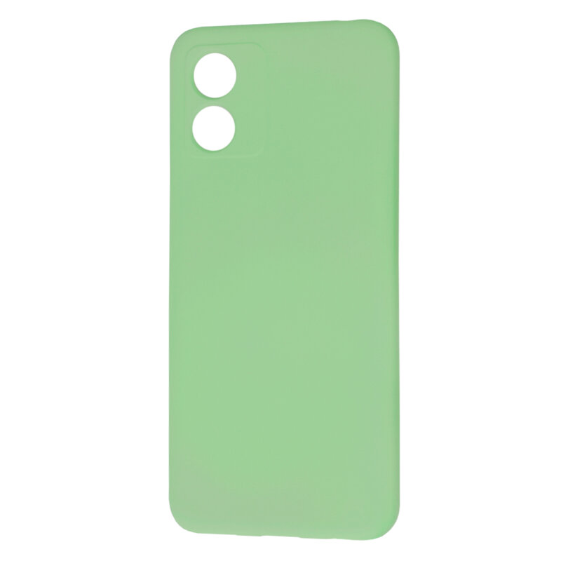 Husa silicon Motorola Moto E13 Techsuit SoftFlex, verde deschis