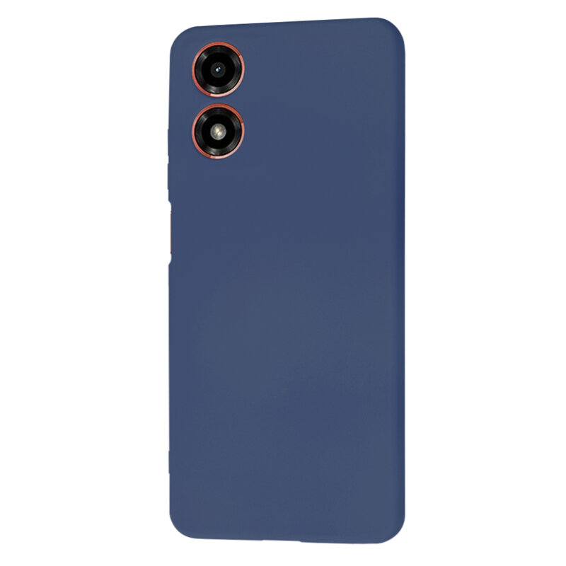 Husa silicon Motorola Moto G04s Techsuit SoftFlex, bleumarin
