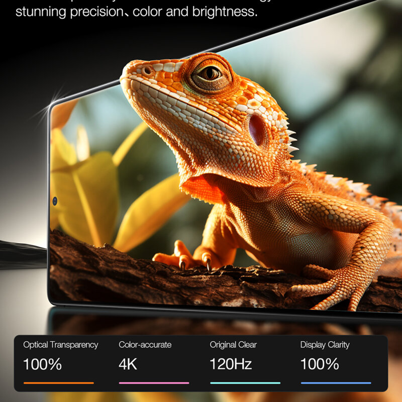 Folie sticla Samsung Galaxy S25 Ultra Torras GlassGo Install Master, transparenta