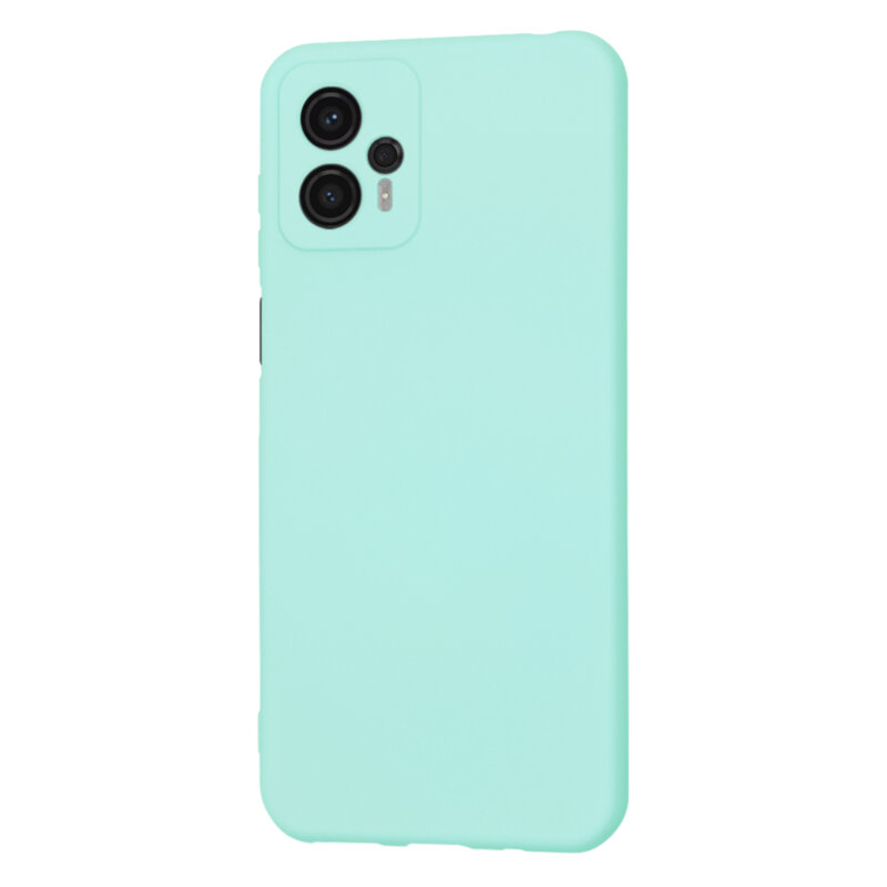 Husa silicon Motorola Moto G23 Techsuit SoftFlex, turcoaz