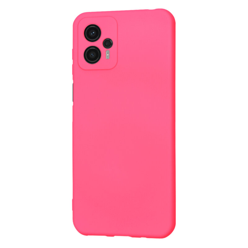 Husa silicon Motorola Moto G23 Techsuit SoftFlex, fucsia