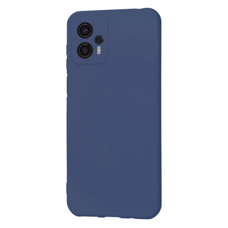 Husa silicon Motorola Moto G23 Techsuit SoftFlex, bleumarin