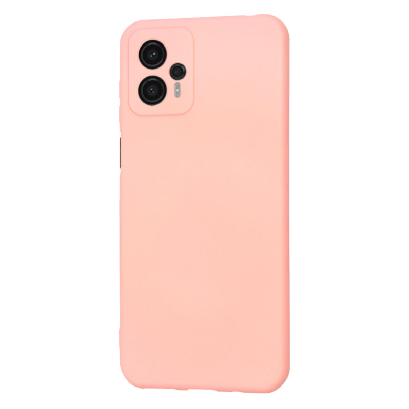 Husa silicon Motorola Moto G23 Techsuit SoftFlex, roz