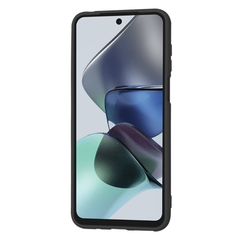 Husa silicon Motorola Moto G23 Techsuit SoftFlex, negru