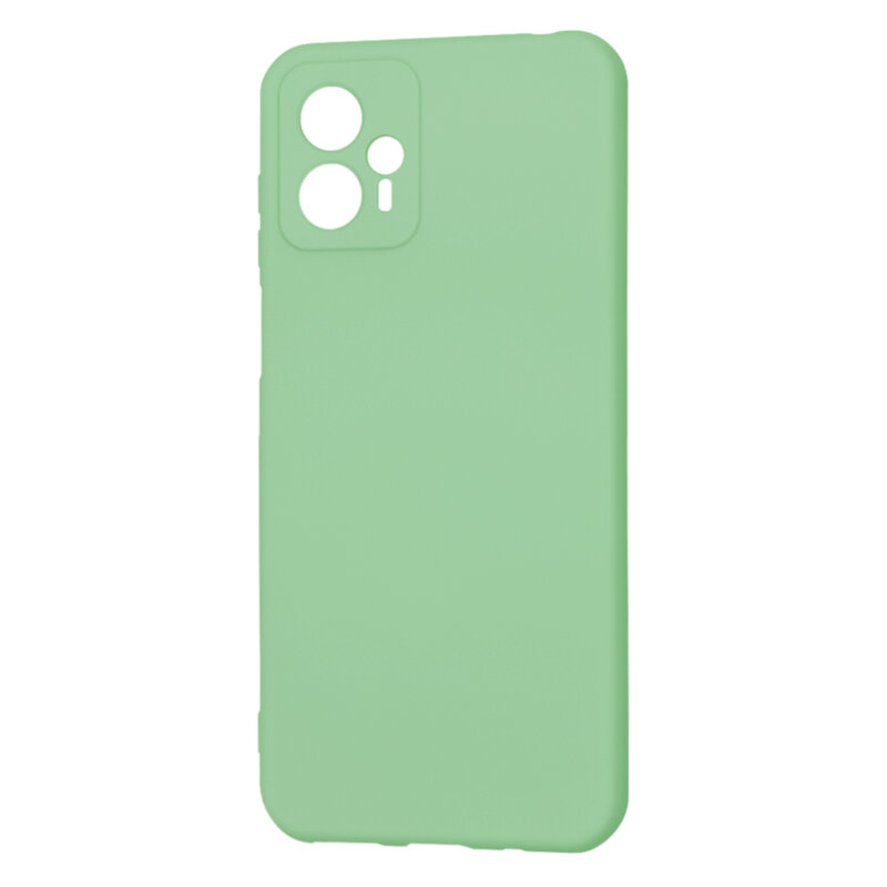 Husa silicon Motorola Moto G23 Techsuit SoftFlex, verde deschis