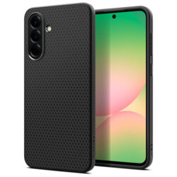 Husa Samsung Galaxy A56 5G Spigen Liquid Air, negru