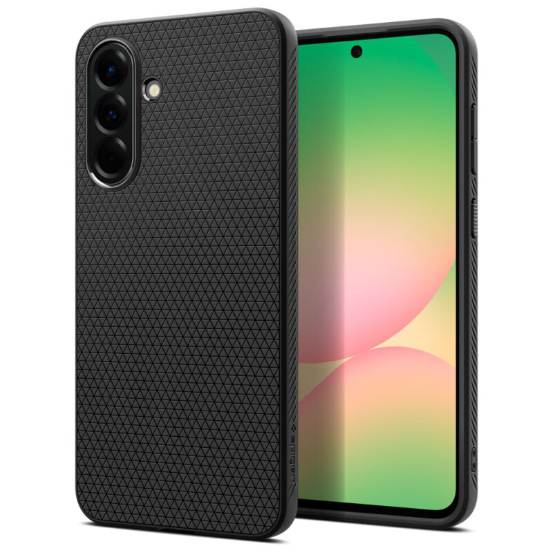 Husa Samsung Galaxy A56 5G Spigen Liquid Air, negru