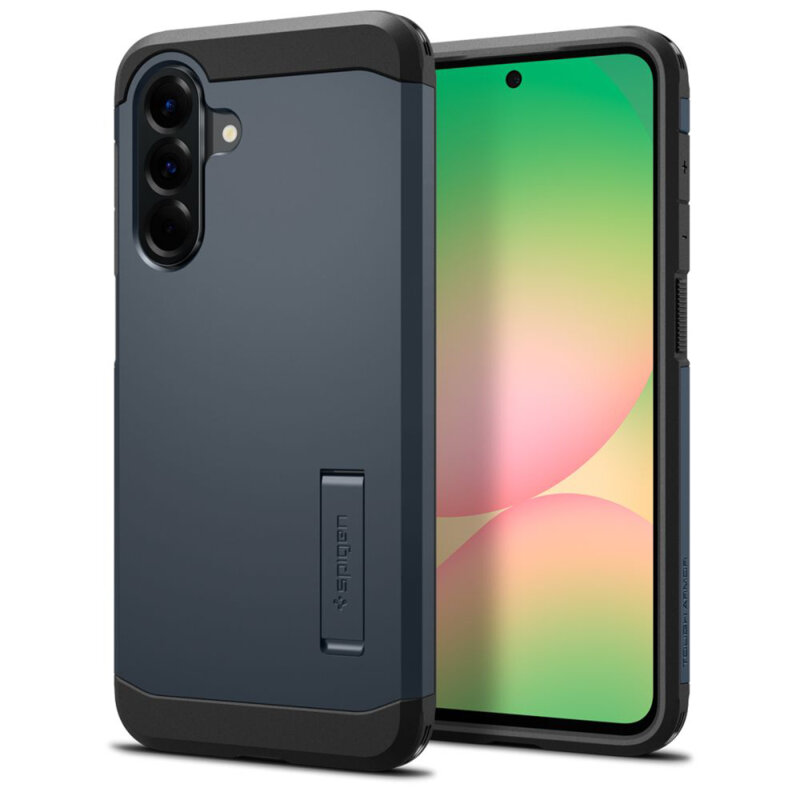 Husa Samsung Galaxy A56 5G Spigen Tough Armor, albastru
