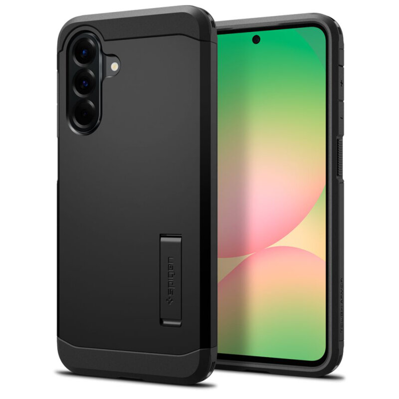Husa Samsung Galaxy A56 5G Spigen Tough Armor, negru