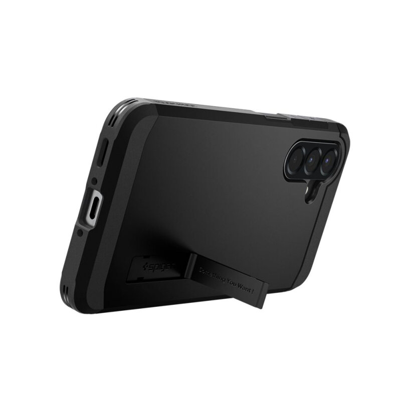 Husa Samsung Galaxy A56 5G Spigen Tough Armor, negru