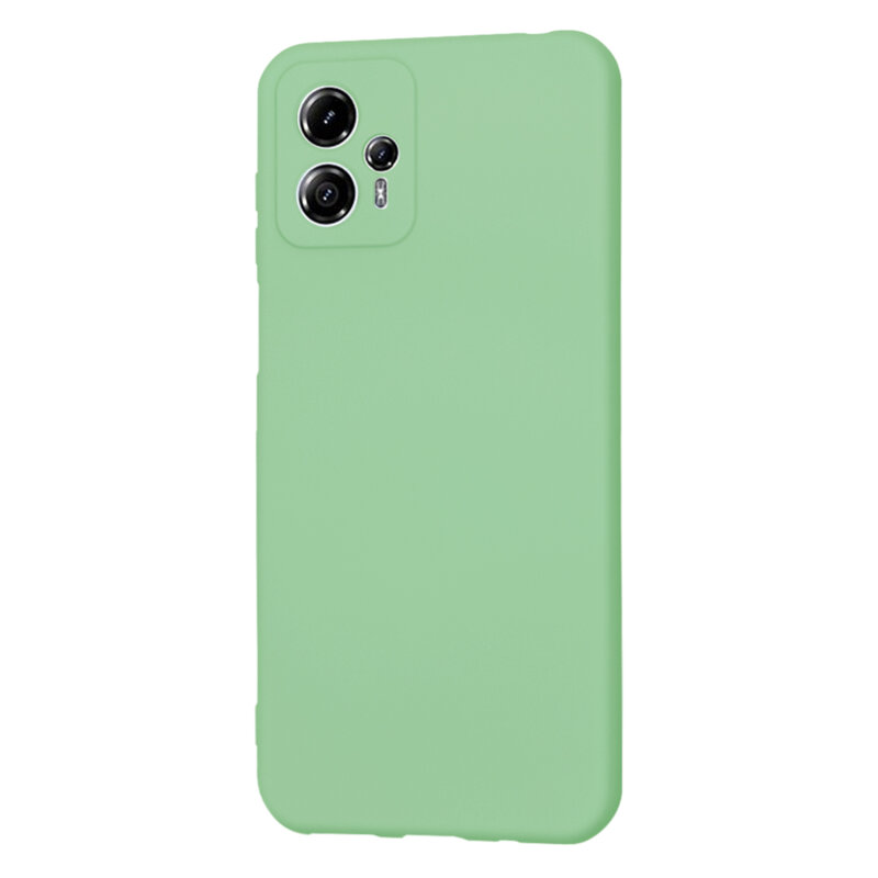 Husa silicon Motorola Moto G13 Techsuit SoftFlex, verde deschis