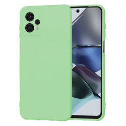 Husa silicon Motorola Moto G23 Techsuit SoftFlex, verde deschis