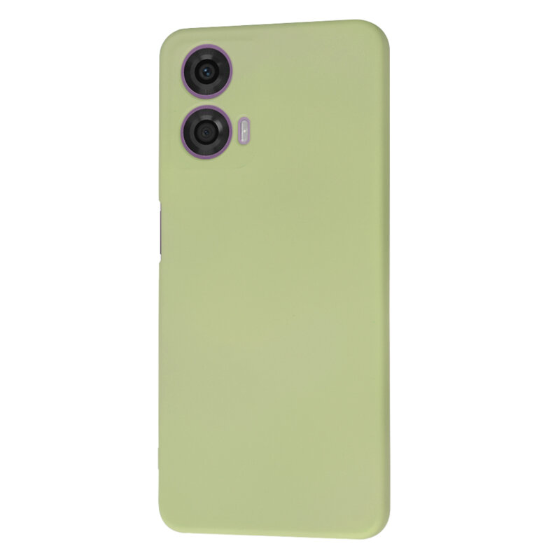 Husa silicon Motorola Moto G24 Techsuit SoftFlex, verde