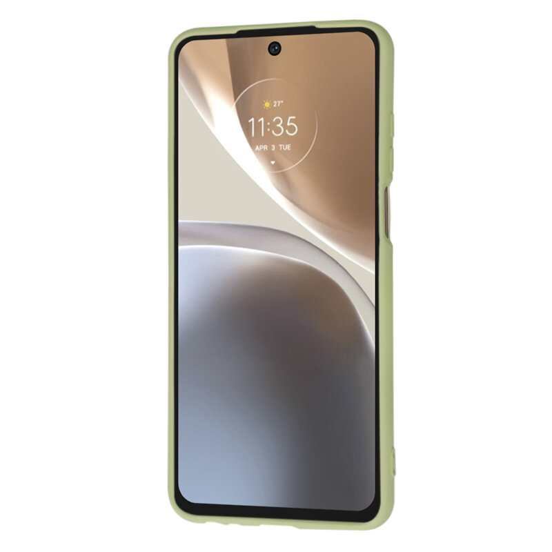 Husa silicon Motorola Moto G32 Techsuit SoftFlex, verde