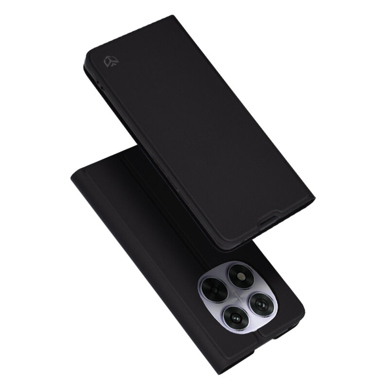Husa Xiaomi Redmi Note 14 Pro 4G Techsuit Magskin Book, negru
