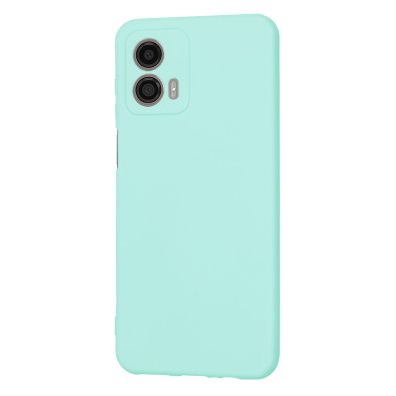 Husa silicon Motorola Moto G53 Techsuit SoftFlex, turcoaz