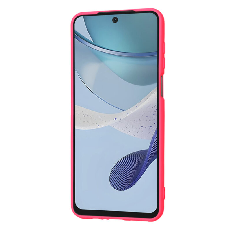 Husa silicon Motorola Moto G53 Techsuit SoftFlex, fucsia
