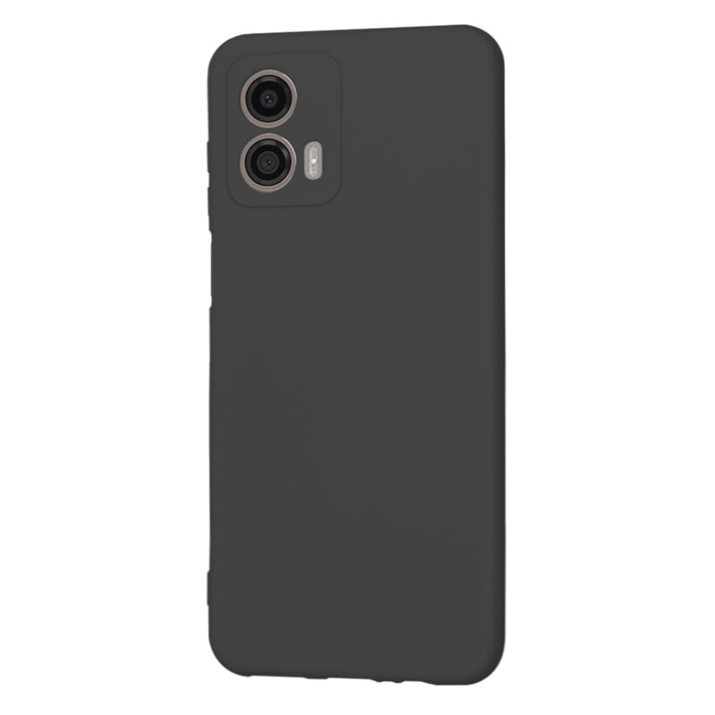 Husa silicon Motorola Moto G53 Techsuit SoftFlex, negru