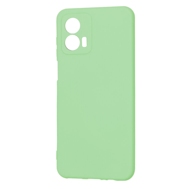 Husa silicon Motorola Moto G53 Techsuit SoftFlex, verde deschis