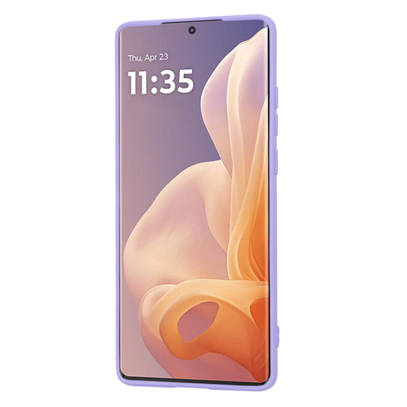 Husa silicon Motorola Moto G85 Techsuit SoftFlex, violet
