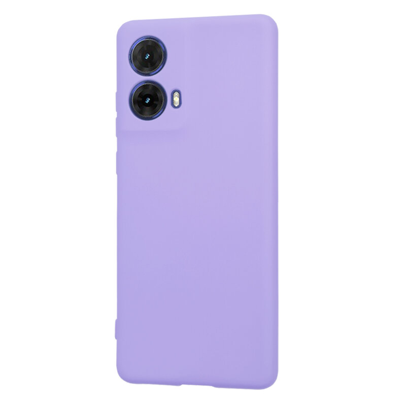Husa silicon Motorola Moto G85 Techsuit SoftFlex, violet