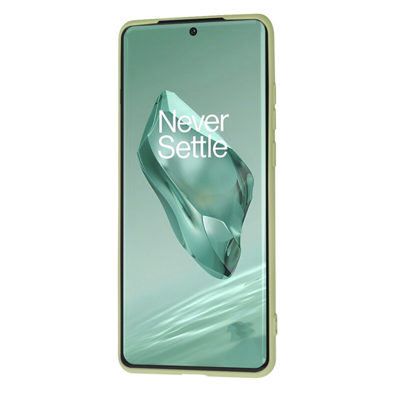 Husa silicon OnePlus 12 Techsuit SoftFlex, verde