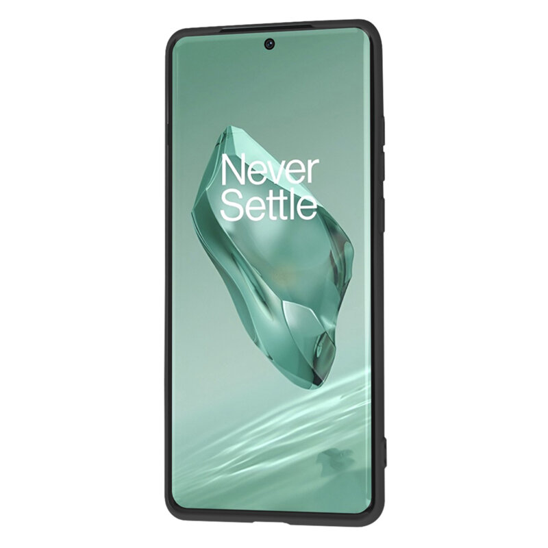 Husa silicon OnePlus 12 Techsuit SoftFlex, negru