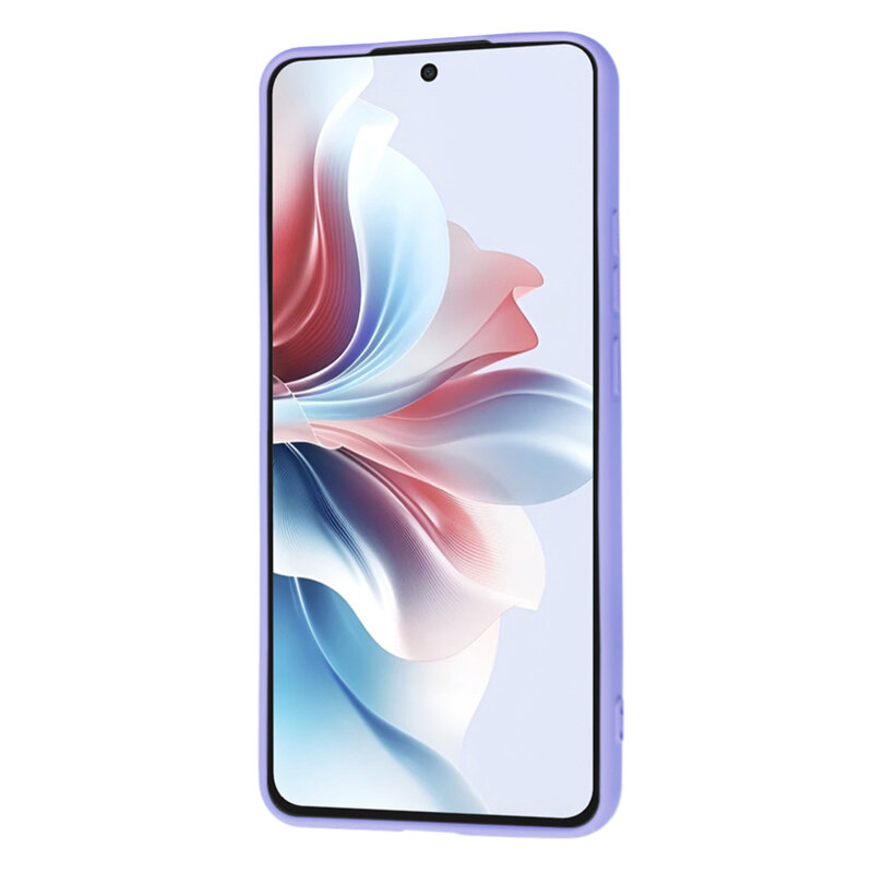 Husa silicon Oppo Reno11 F Techsuit SoftFlex, violet
