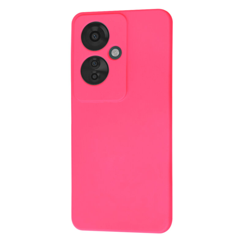 Husa silicon Oppo Reno11 F Techsuit SoftFlex, fucsia
