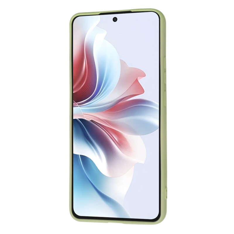 Husa silicon Oppo Reno11 F Techsuit SoftFlex, verde