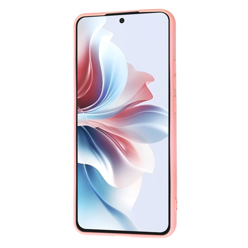 Husa silicon Oppo Reno11 F Techsuit SoftFlex, roz