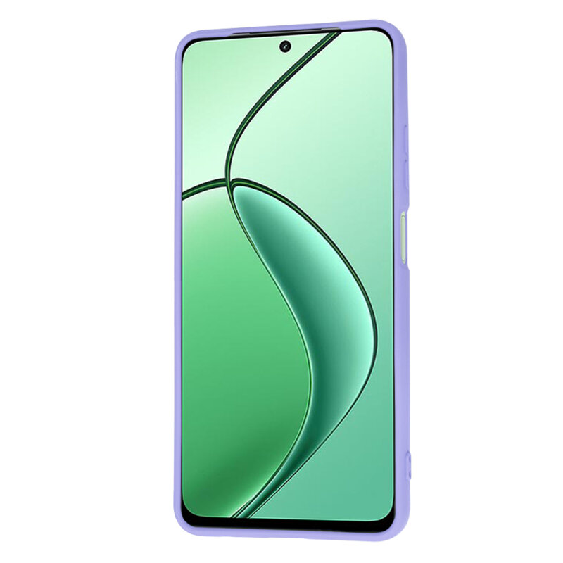 Husa silicon Realme 12 Techsuit SoftFlex, violet