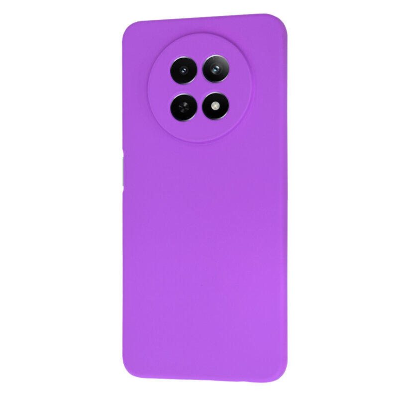 Husa silicon Realme 12 Techsuit SoftFlex, mov