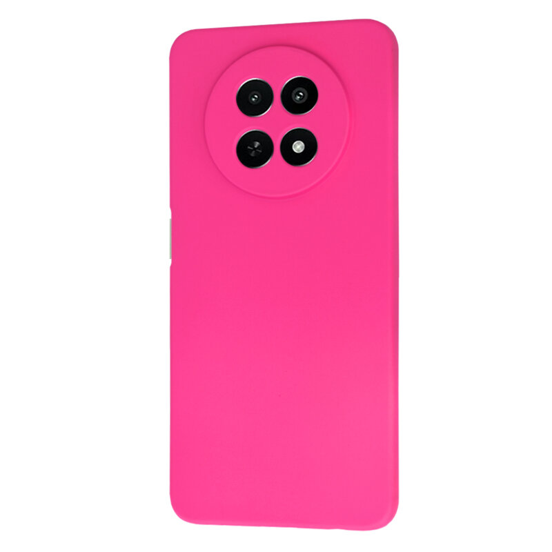 Husa silicon Realme 12x Techsuit SoftFlex, fucsia