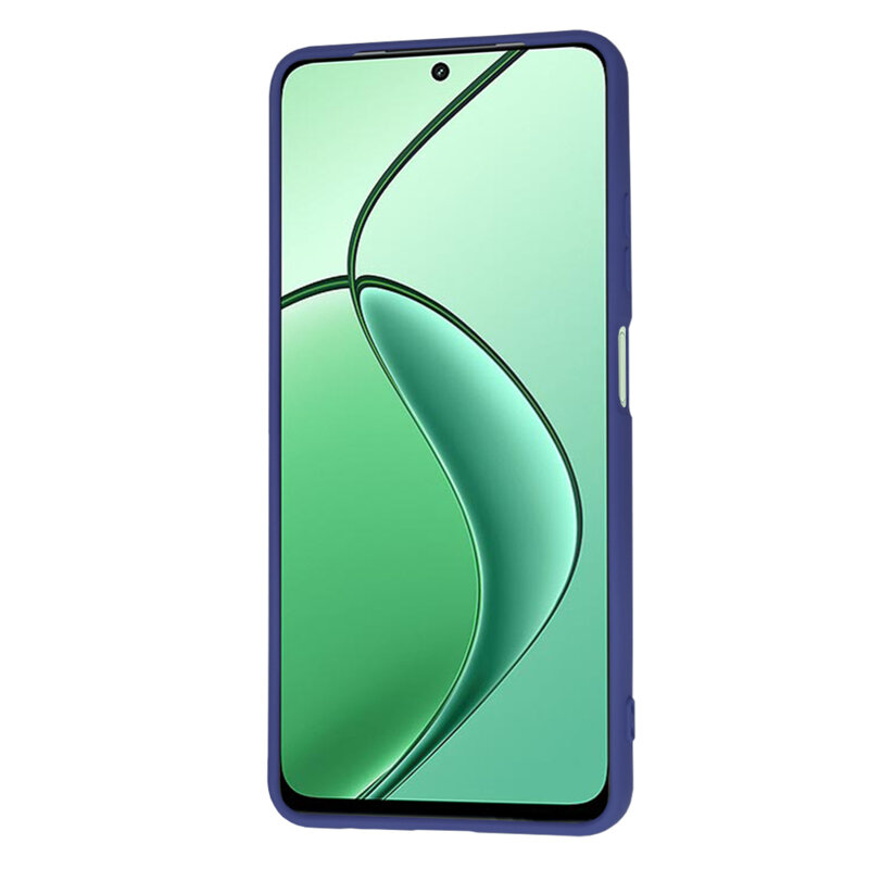 Husa silicon Realme 12 Techsuit SoftFlex, bleumarin