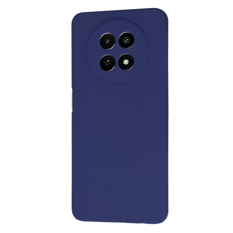 Husa silicon Realme 12x Techsuit SoftFlex, bleumarin