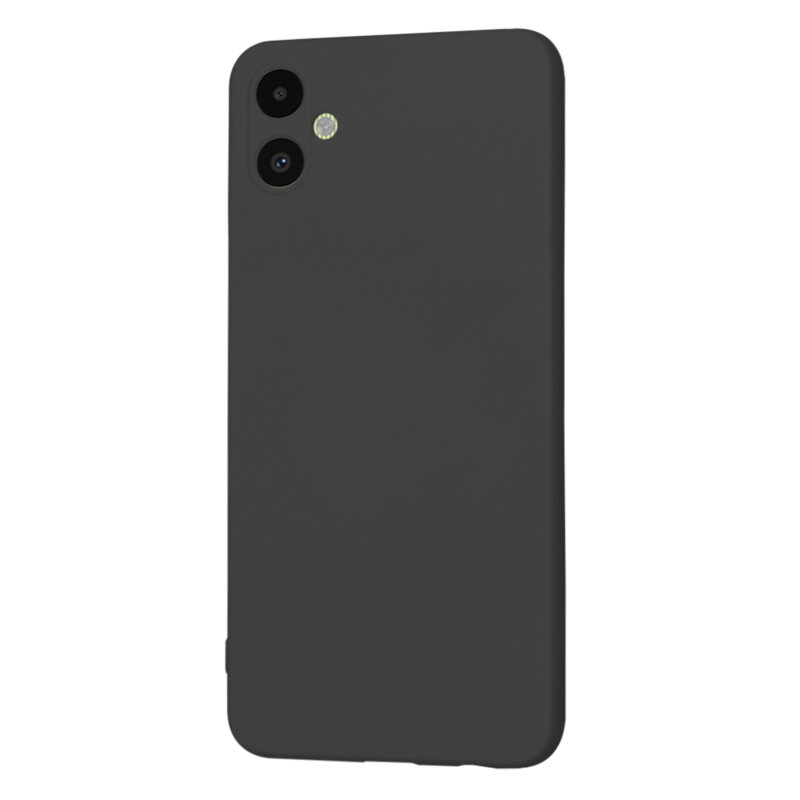 Husa silicon Samsung Galaxy A05 Techsuit SoftFlex, negru