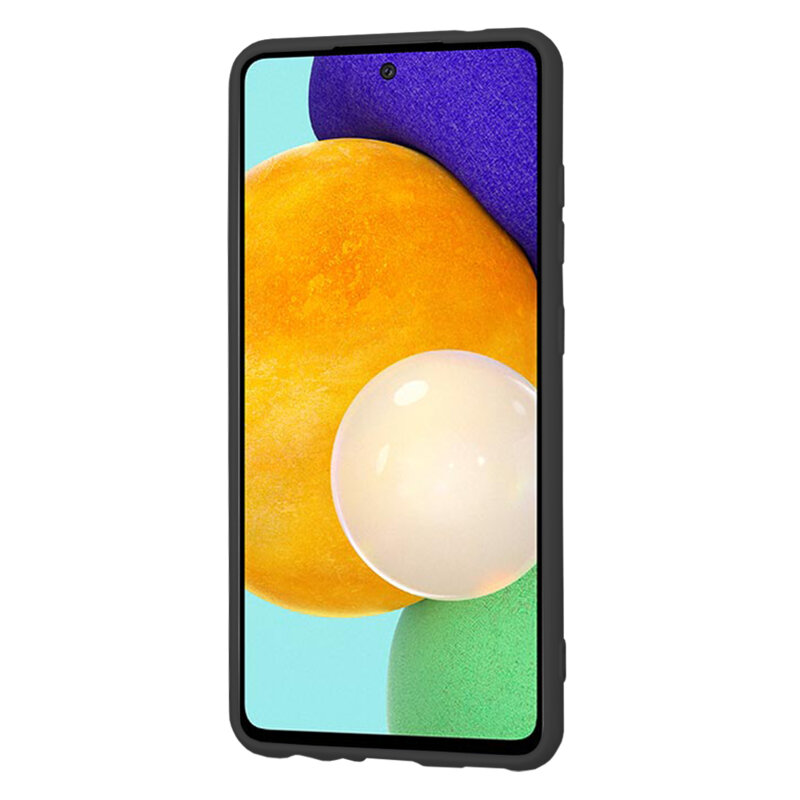 Husa silicon Samsung Galaxy A52 5G Techsuit SoftFlex, negru